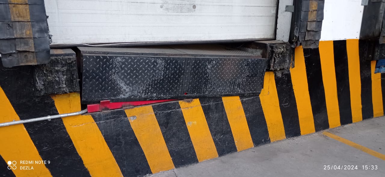 Servicio en rampa niveladora